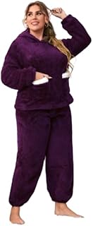 بيجامة فرو سيزر بيج، ارجواني، 16