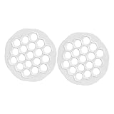 IMIKEYA 2 piezas Molde para Empanadillas de para Hacer Jiaozi Cocina Utensilios Prácticos para Casa y Restaurantes
