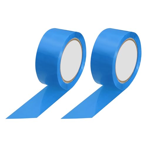 Ruban d'emballage de carton PATIKIL bleu pour transport déménagement boîtes de mailing