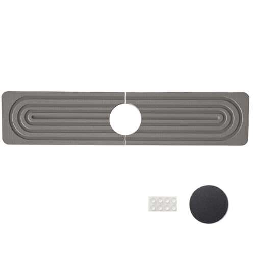 Alfombrilla para grifo de diatomita y protector contra salpicaduras 7