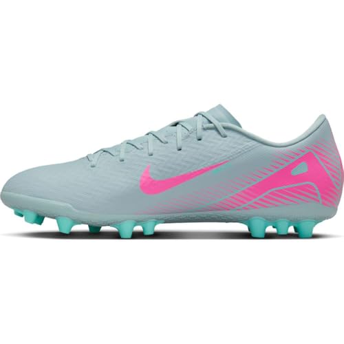 Nike Mercurial Vapor 16 Academy AG Low-Top Soccer Cleats (FQ8364-301, Ocean Cube/Pink Blast)3