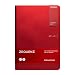 Zequenz Classic 360 Soft Bound Journal, Soft Cover Notebook, Large, 5.75" x 8.25", Red cover, 200 sheets / 400 pages, Squared, Graph, Grid Pattern premium paper
