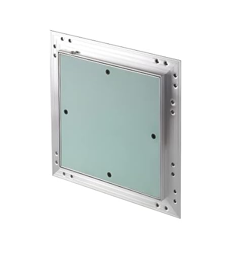 AirTech- UK Plasterboard Access Panels with Aluminium Frame Inspection Hatch Revision Door (250 X 350mm)
