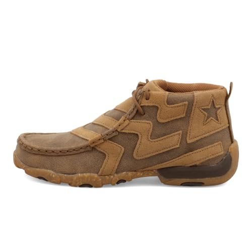 Image of Twisted X Unisex Handcrafted Casual Laced Driving Moc for Toddler /Little Kid