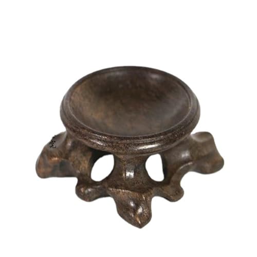 5cm Solid Wood Crystal Ball Base Gourd Decoration Crafts