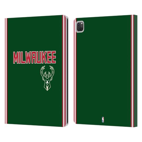 Housse iPad Pro 12.9 Milwaukee Bucks pour regarder les matchs NBA