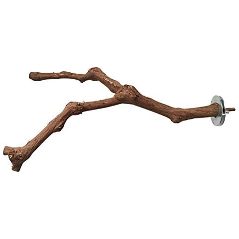 Bird Perch Bird Standing Stick Natural Grapevine Bird Cage Perch For Parrot Cages Toy Cover