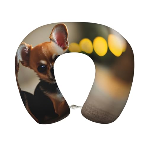Almohada de viaje de espuma viscoelástica 30 cm U