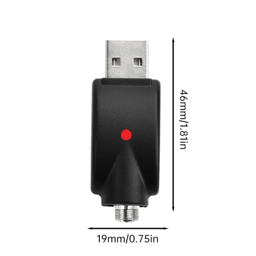 Image of diymore USB 510 Thread Cable Smart USB Charger Cable with LED Indicator, Intelligent Overcharge Protection USB Adapter & Cord USB Adapter and Wireless Home Soldering Iron Charging 3 Pack