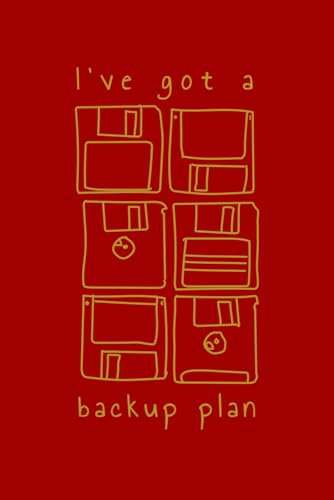 Notebook: Cool Vintage Style Floppy Disks Themed Journal,120 blank lined pages, 6 x 9 inches