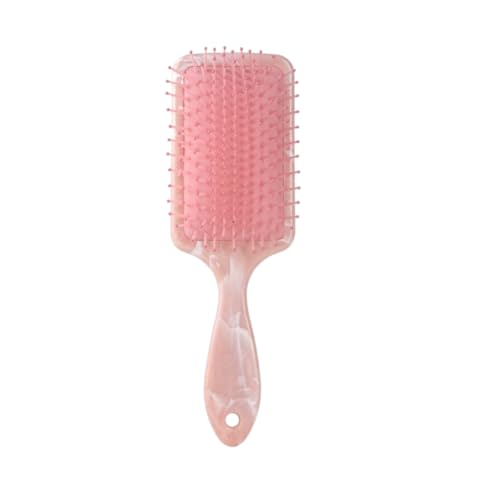 Marble Print Detangling Paddle Brush,Air Cushion Hairbrush,Travel Hair Comb,Portable Massage Comb,Scalp Massage Hair Comb for All Hair Types