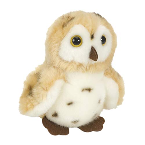 Wild Republic 88119 Plüsch Schneeeule, Cuddlekins Lil´s Kuscheltier, Stofftier 13 cm, Multi – Bild 4