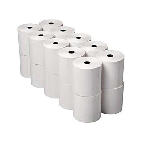 Primatel Thermal Rolls 57x40 Thermal Till Rolls for Credit Card Machines (100 Rolls) Cover