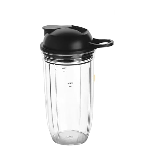 QTWEWKFRR Vaso De Licuadora De 24 Oz, Compatible con NutriBullet, Combo De Licuadora De 1000 W Y 1200 W De Repuesto con Tapa For Llevar