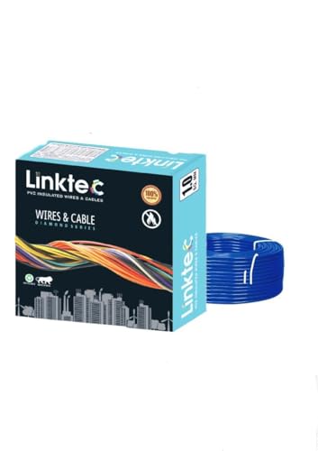 Image of PVC Insulated Wire 90 Meter Copper Wire (BLUE, 1.00 SQ MM)