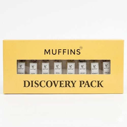MUFFINS Discovery Pack8ml Perfume Set for Men & Women | Set of 8 ...