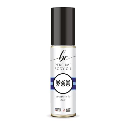 BIOCURA BC Perfume 960 Inspired by Don For Women & Men Fragrance Body Oil Roll-On 0.3 Fl Oz/10ml