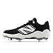 New Balance Men's Fresh Foam X 3000 V7 Baseball Shoe, Black/White, 10.5 W