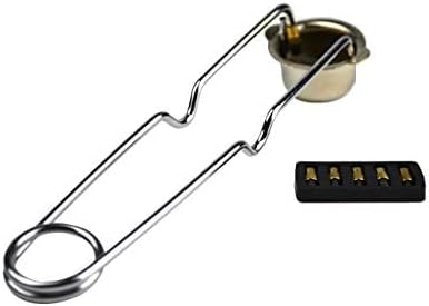 Miniatura 7 de Encendedor de chispa de pedernal individual con arranque de fuego de pedernal y acero, encendedor para soldadura, herramienta de supervivencia para