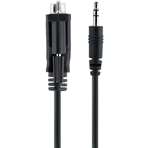Startech.com 3Ft (1M) Db9 To 3.5Mm Serial Cable For Serial Device Configuration, Rs232 Db9 Male To 3.5Mm Cable For Calibrating Projectors, Digital Signage, Tvs Via Audio Jack (9M351M-Rs232-Cable) #TOP1
