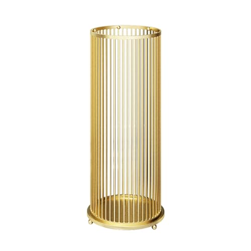 Porte-parapluies en métal moderne grand format pour entrée et bureau