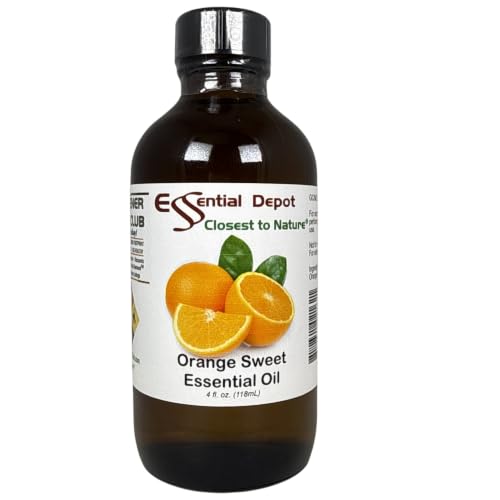 Aceite Esencial de Naranja Dulce 4 oz