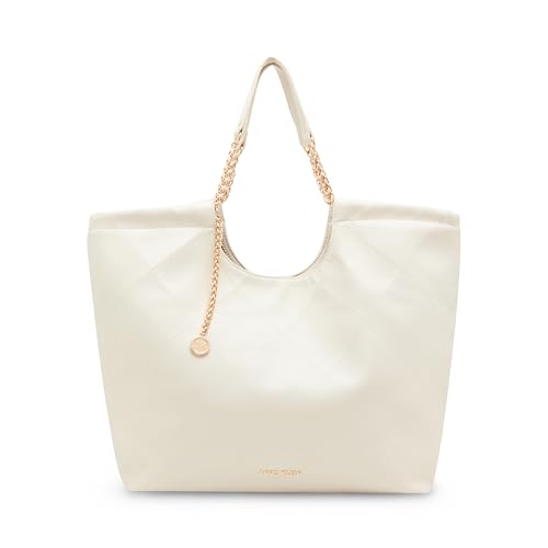 Anne Klein fourre-tout matelassé moyen fini les sacs lourds et instables
