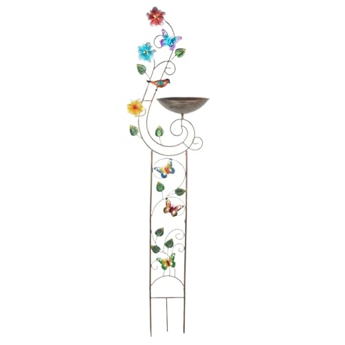 Bain d'oiseaux grand modèle pour contempler la nature depuis votre terrasse fleurie - 7
