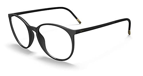 Silhouette Spx-Illusion 2936 9030 Eyeglasses Black Matte Optical Frame 52-17-140 #TOP18