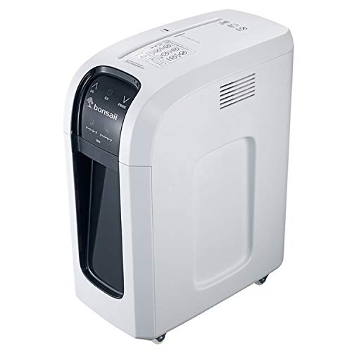 bonsaii 自動家庭用シュレッダー 100枚 Amazon.co.jp: Bonsaii シュレッダー 家庭用 電動 静音 14L大容量 8枚