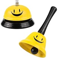 2 Piezas Campana De Mano, Timbre de Recepción, Timbre de Mesa