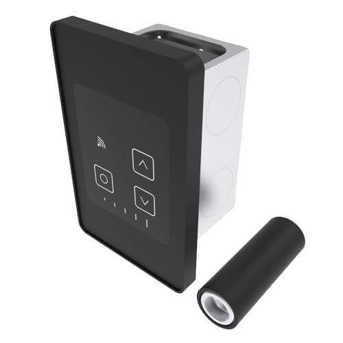 Amba Remote Touch Digital Heat Controller - Matte Black