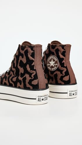 Converse Women's Chuck Taylor All Star Lift Platform Leopard Remix Sneakers3