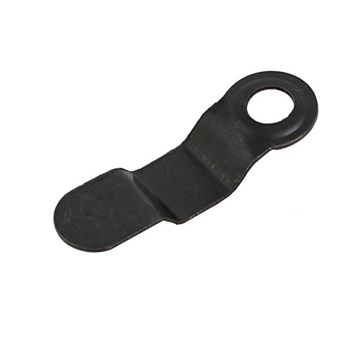 Image of uxcell Frame Turn Button, 23mm Bow Shape Metal with Screws for Hanging Pictures, Photos, Drawings and Posters, Black, 30 Pcs