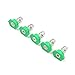Produktbild T Tulead 25 Grad grün Hochdruckreiniger Zubehör Power Washer Düsenspitzen Sprühdüsenspitzen (1 mm + 1,2 mm + 1,4 mm + 1,6 mm + 2 mm)