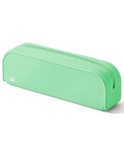 Mr. Pen- Silicone Pencil Case, Aesthetic Pencil Bag for Women, Makeup Pouch, Multifunctional Pouch for Stationery, Cosmetics and Electrical Goods Storage
