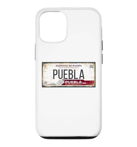 Puebla Mexico Souvenir Mexican Travel Vacation License Plate �X�}�z�P�[�X iPhone 12/12 Pro �p