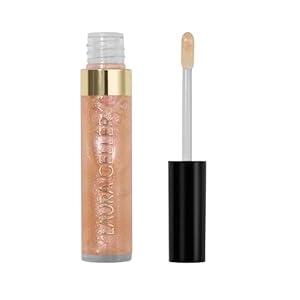LAURA GELLER NEW YORK Color Luster Lip Gloss – Gilded Honey | Non-Sticky Lip Gloss Treatment with Sheer High-Shine Color