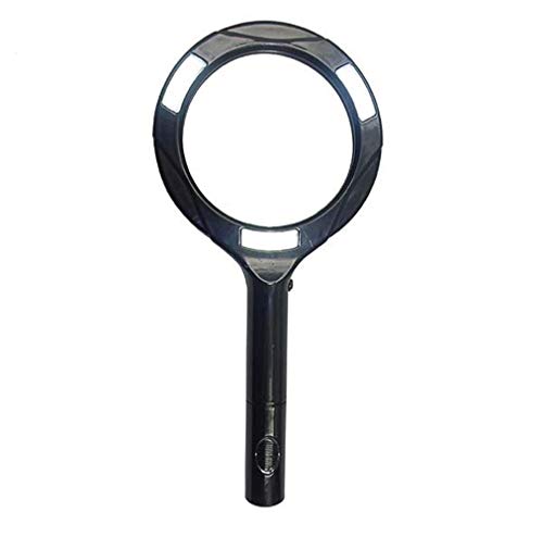 Loupe pour lecture de cartes de randonnée et de journaux avec éclairage LED puissant