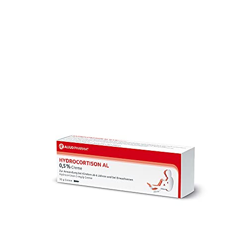 ALIUD PHARMA Hydrocortison AL 0 5% creme 30 g: Creme zur Anwendung auf der Haut bei leichten entzündlichen und allergischen Hautreaktionen