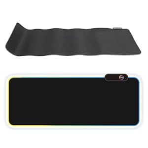 Jectse RGB Gaming Mauspad 800x300mm