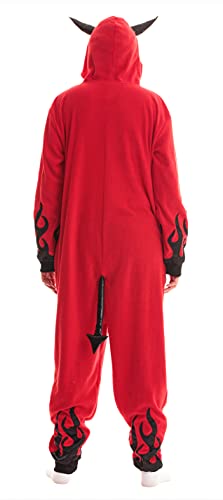 Just Love Adult Onesie/Onesies/Pajamas for Men,Devilish3