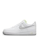 NIKE Air Force 1 '07 NN - Zapatillas deportivas de piel para hombre, White Pale Vanilla Volt Light Smoke Grey, 44 EU