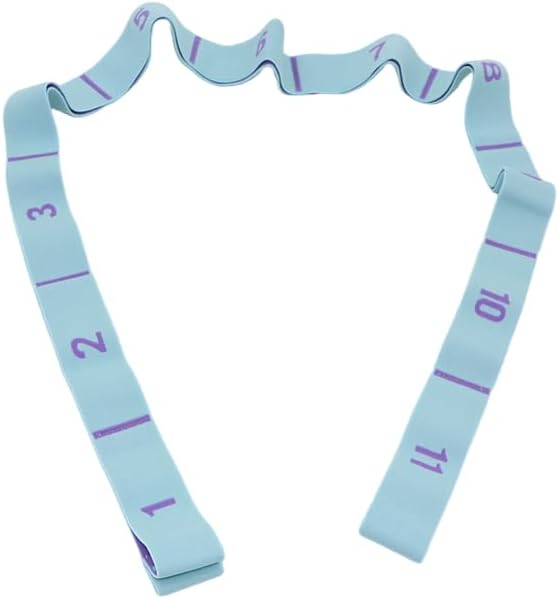 Stretch Strap, Elastic Yoga Stretching Strap, Multi-Loop for Phys...