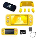 Nintendo Switch Lite Premium Bundle (Yellow) (Renewed)