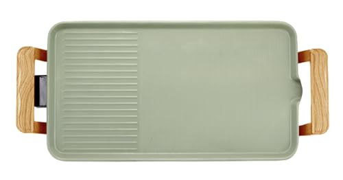 Living+ 19-Inch Electric Nonstick Griddle with Thermostat