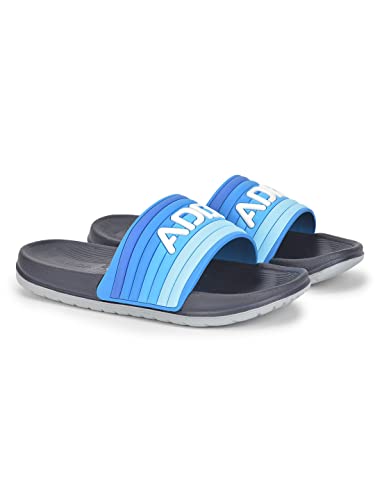 Image of Adda STRIPES| Durable & Comfortable | EVA Sole | Lightweight | Fashionable | Super Soft | Outdoor | Striped | Sliders for Women