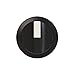 Price comparison product image ABB M3SS2-10B Modular Selector Switch, 3 Position Momentary, spring return from A and C to B, Short handle, Black, Non-Illuminated, Black plastic, No Contact Block (ABB1SFA611211R1006)