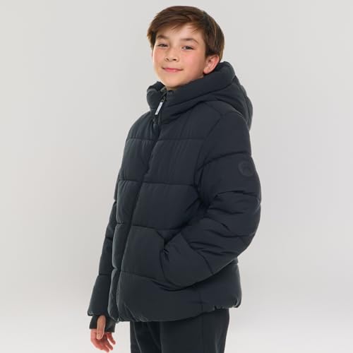 Gerry Heavyweight Puffer Jacket Boys with Hood – Sherpa Lined Big Boys Winter Coat, Warm Insulated Outerwear, Sizes 4-182