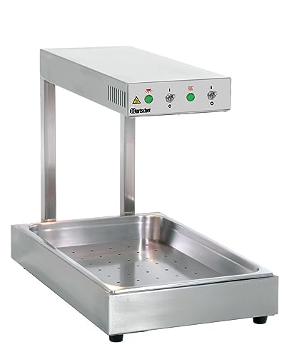Bartscher GN1/1 Chauffe Frites Professionnel, 230V, Inox, Acier